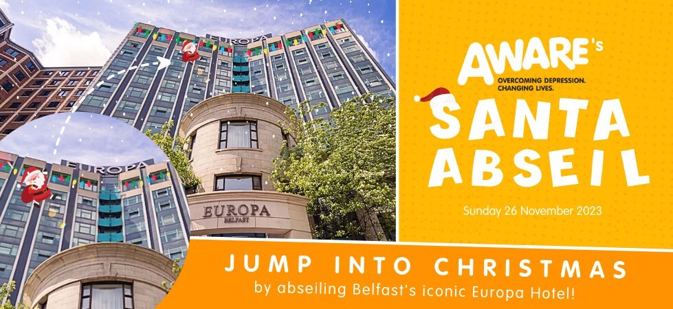 AWARE Santa Abseil 2023